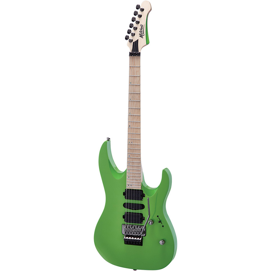 HD400MLG Mitchell Electric Guitars Metallic Lime Green