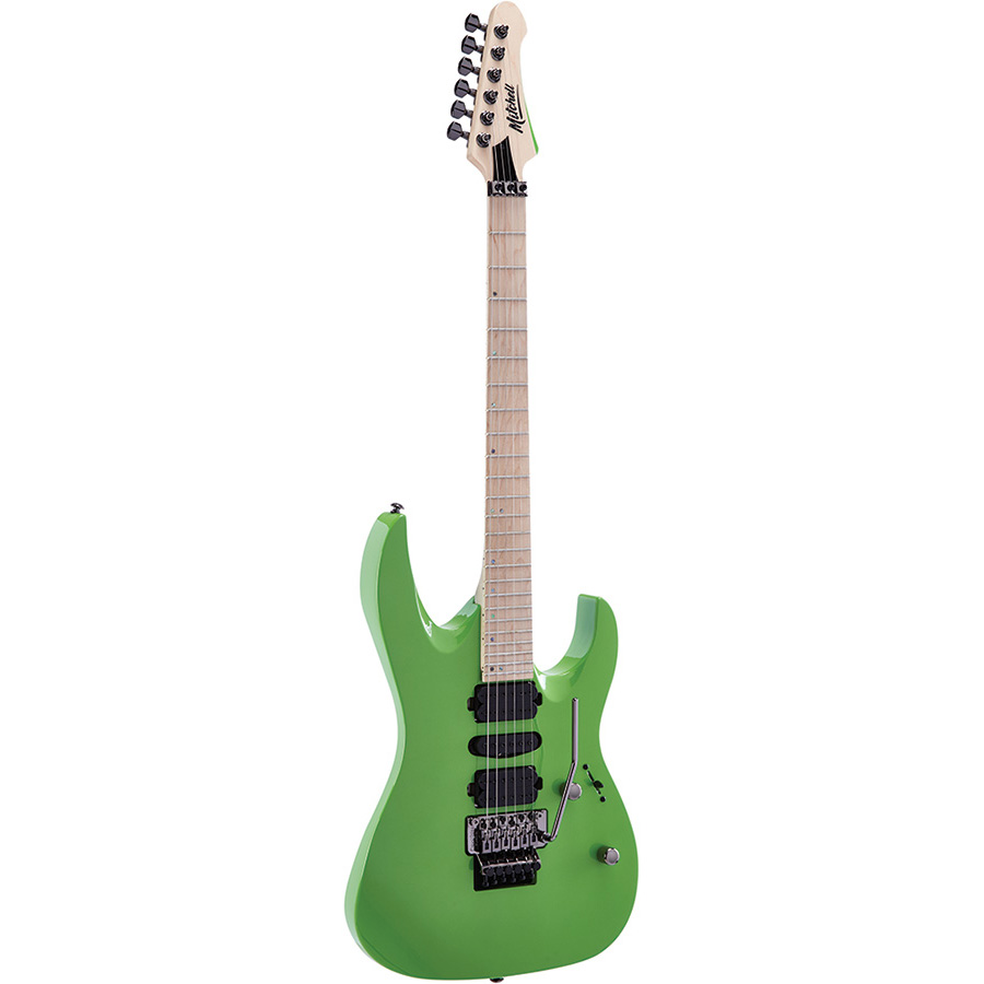 HD400MLG Mitchell Electric Guitars Metallic Lime Green