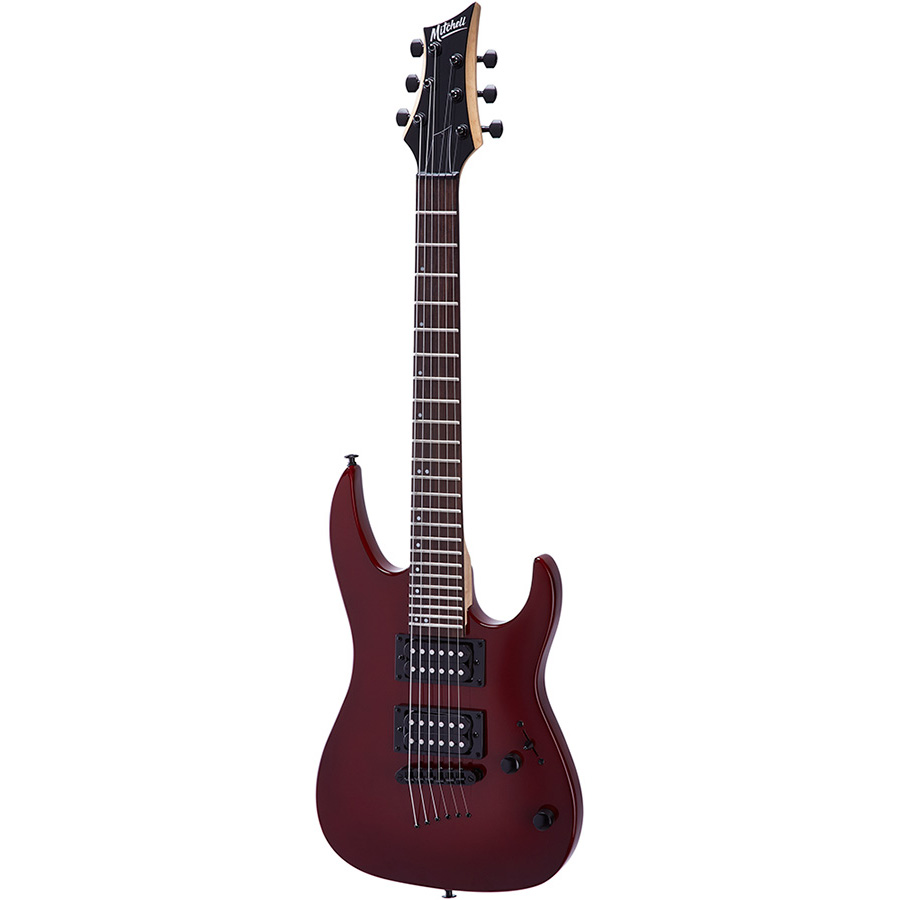 MM100BR Mitchell Electric Junior Guitar Blood Red