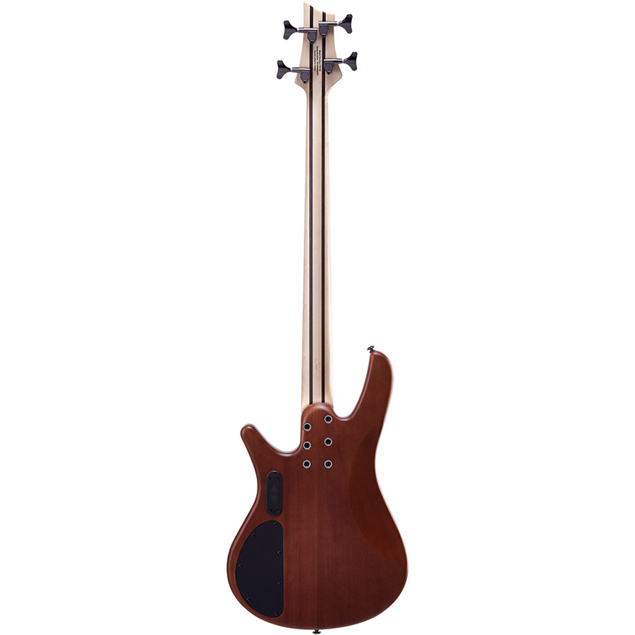 FB700QNT Mitchell Electric Bass Guitar Natural Quilt