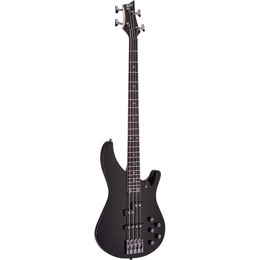 MB300BK Mitchell Electric Bass Guitar Black