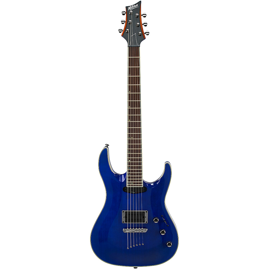 MD400TOB Mitchell Electric Guitars Transparent Ocean Blue
