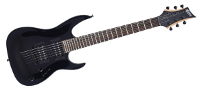 MM100BK Mitchell Electric Junior Guitar Black