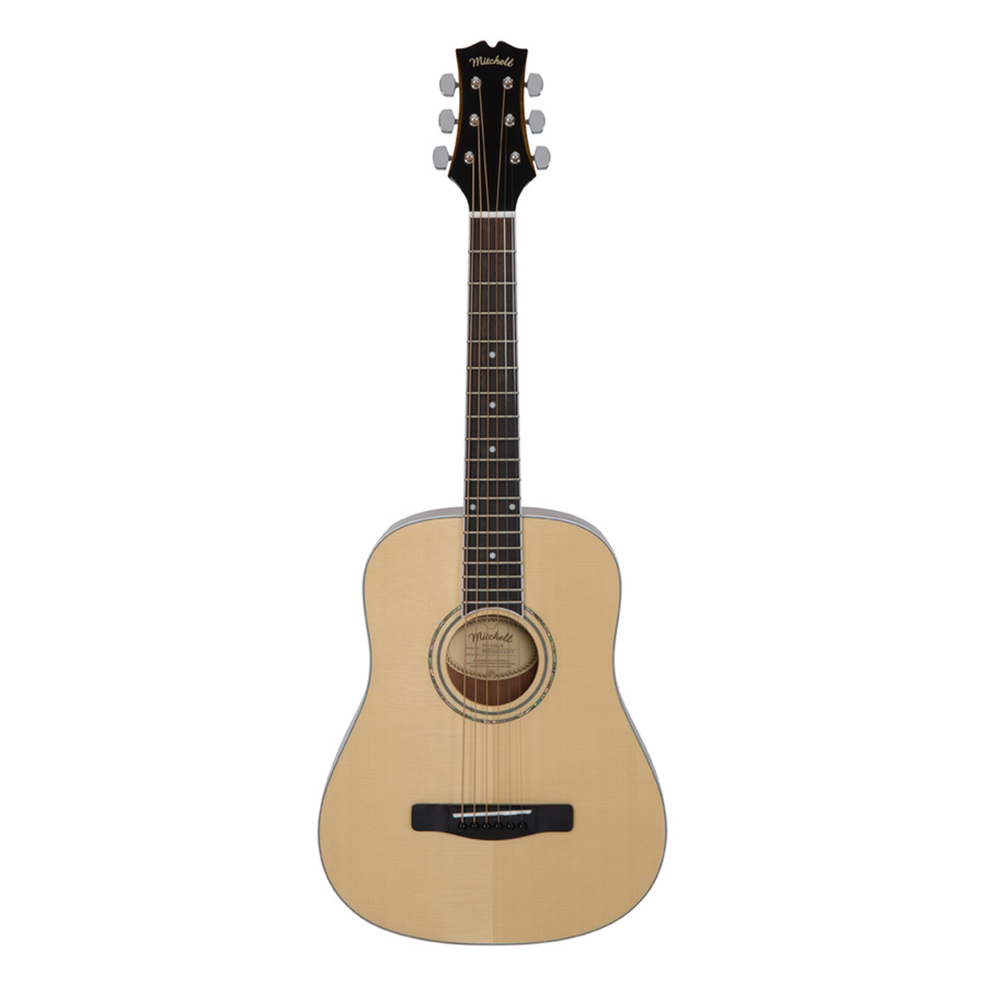 Mitchell DJ120 Mini-Dreadnought Solid-Top Spruce Acoustic Guitar