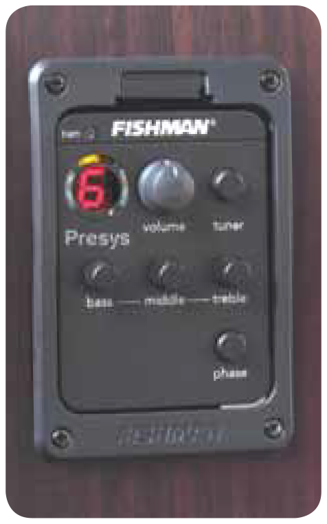 Mitchell Guitars Fishman Prefix Plus-T Preamp with Tuner Mitchell Guitars Fishman Prefix Plus-T Preamp with Tuner