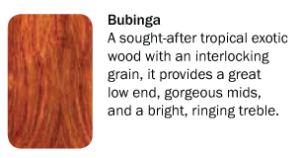 Mitchell Tonewoods Bubinga