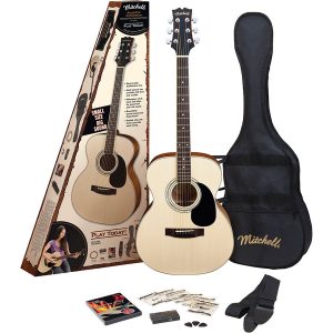 Mitchell MO100SPK Acoustic Guitar Starter Pack