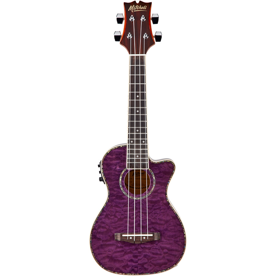 Mitchell MU80XCE Quilted Maple Purple
