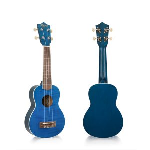 Mitchell MU45FBL Soprano Ukulele Blue