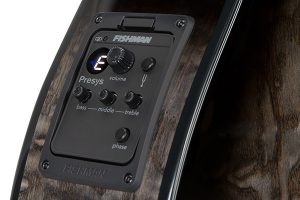 Mitchell MX430QAB Exotic Acoustic-Electric Quilted Ash Burl Preamp