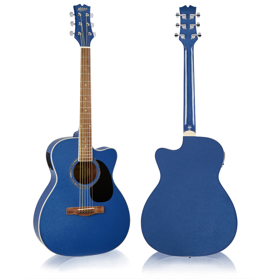 Mitchell O120CEBM Cutaway Acoustic-Electric Guitar