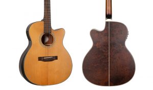 Mitchell T413CE Auditorium Acoustic-Electric Guitar